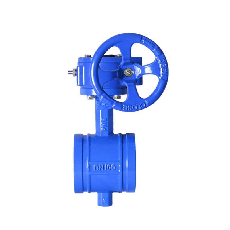 中線(xiàn)溝槽軟密封蝶閥（D381XS4-92C)DN50-DN300