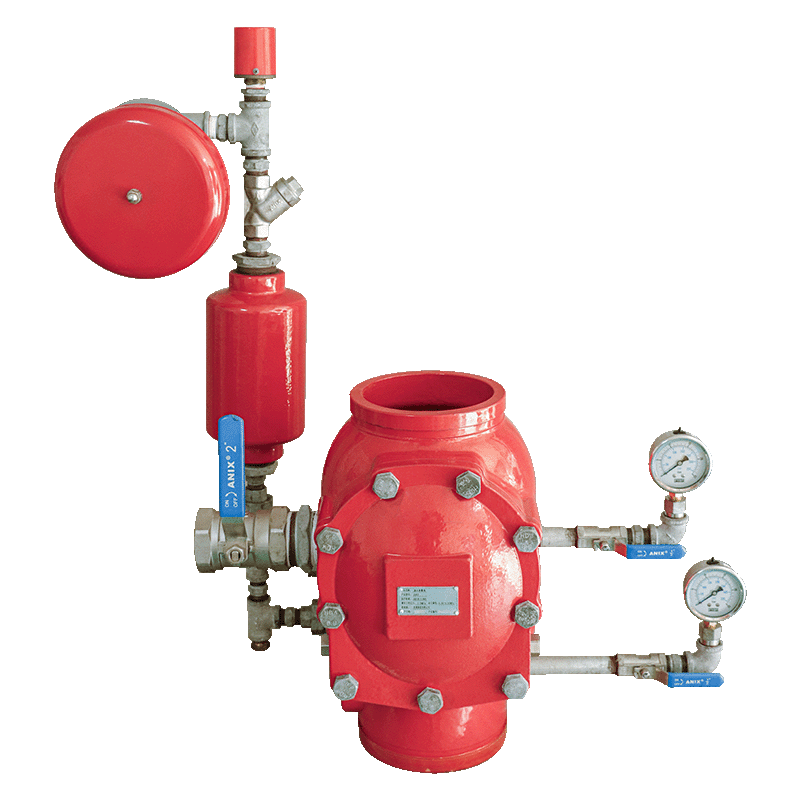 溝槽濕式報警閥（ZSFZ8X3-98C）DN80-DN200