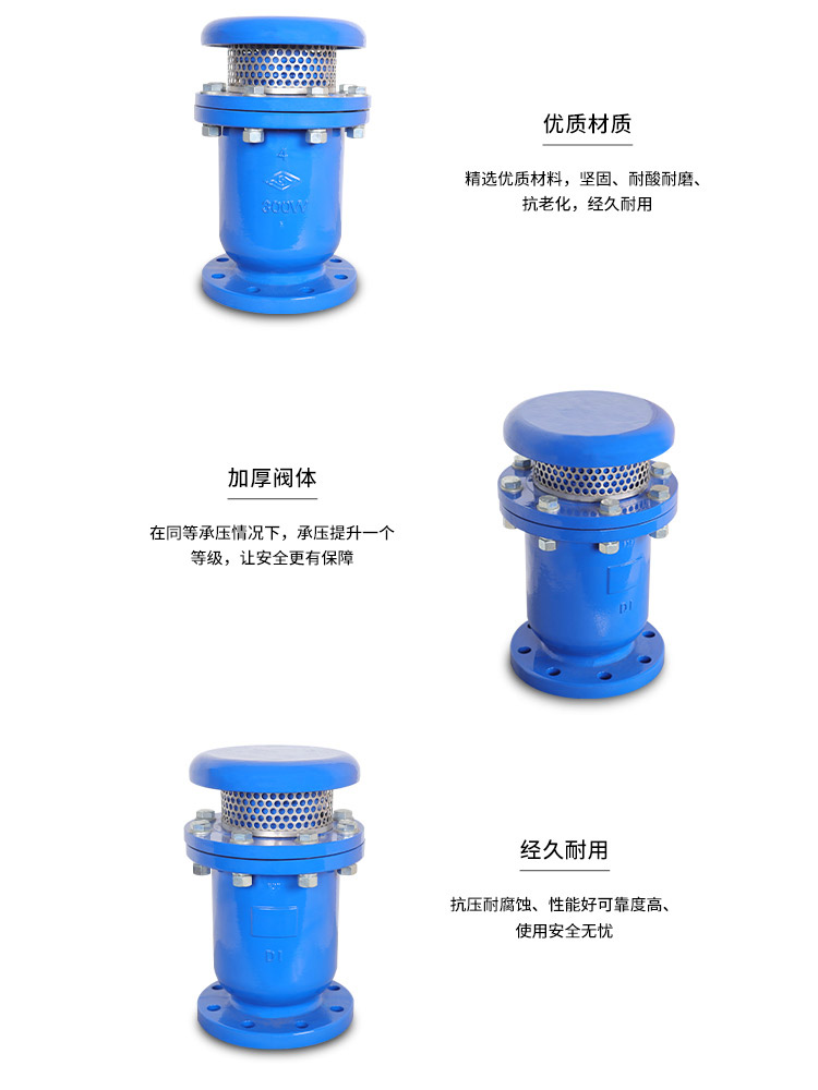 復(fù)合式高速進(jìn)排氣閥