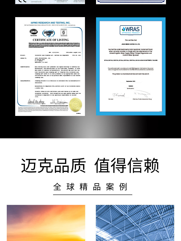 法蘭式雙腔電磁控制閥