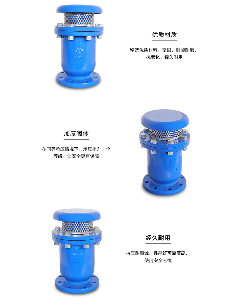 復(fù)合式高速進排氣閥