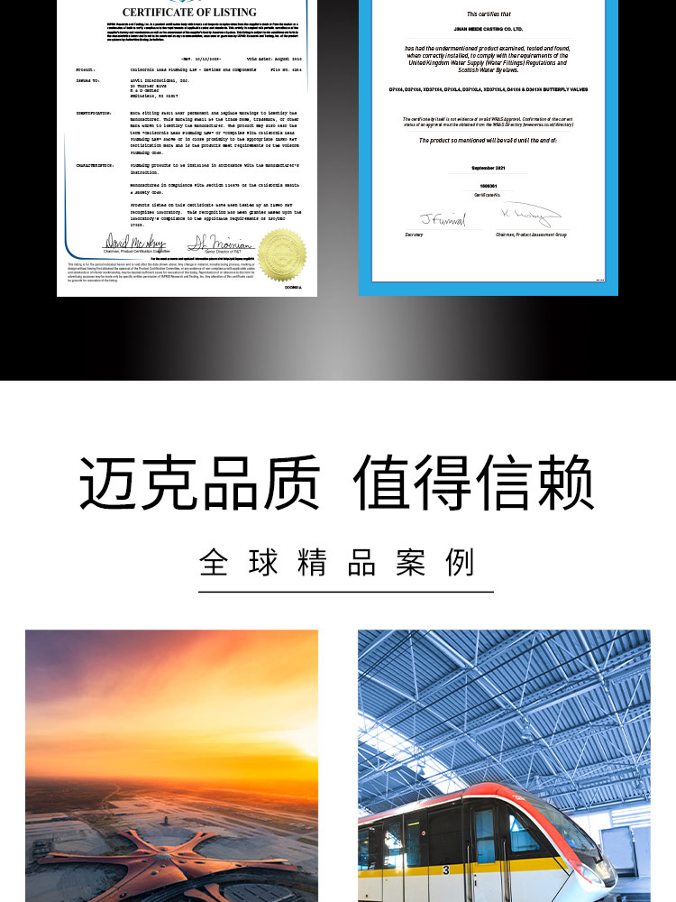 對夾蝶式止回閥